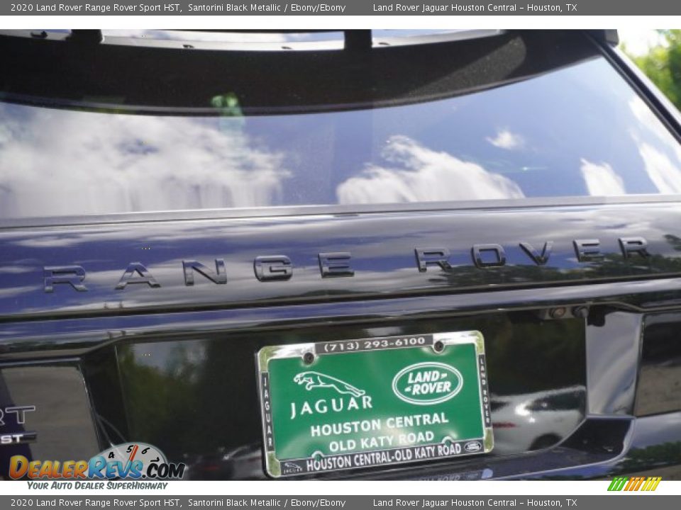2020 Land Rover Range Rover Sport HST Santorini Black Metallic / Ebony/Ebony Photo #10