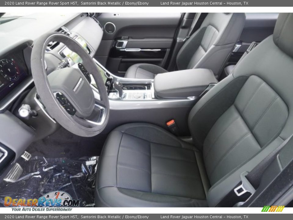 2020 Land Rover Range Rover Sport HST Santorini Black Metallic / Ebony/Ebony Photo #12