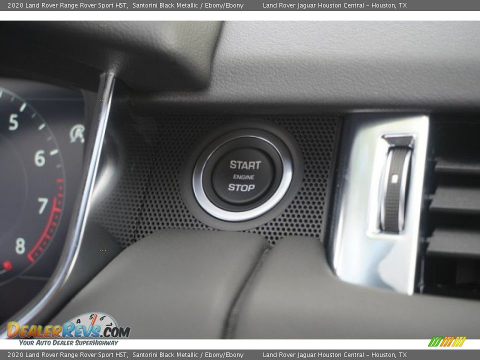 2020 Land Rover Range Rover Sport HST Santorini Black Metallic / Ebony/Ebony Photo #20