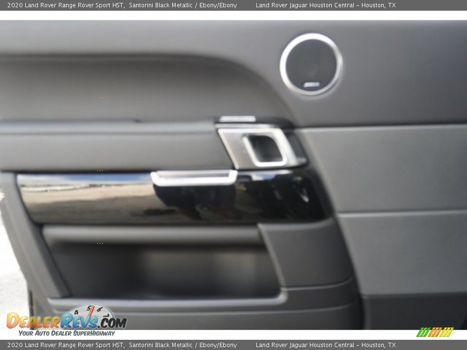 2020 Land Rover Range Rover Sport HST Santorini Black Metallic / Ebony/Ebony Photo #23
