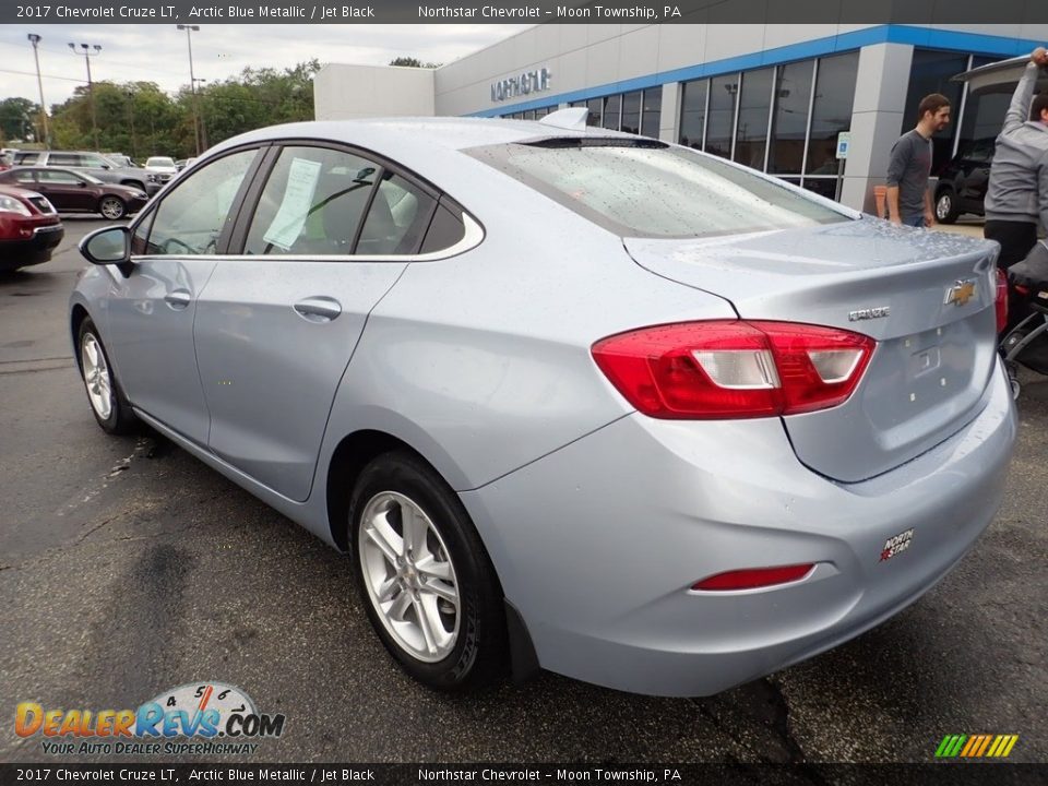 2017 Chevrolet Cruze LT Arctic Blue Metallic / Jet Black Photo #4