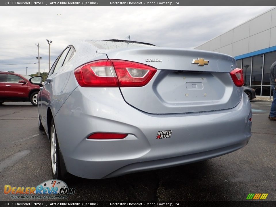 2017 Chevrolet Cruze LT Arctic Blue Metallic / Jet Black Photo #5