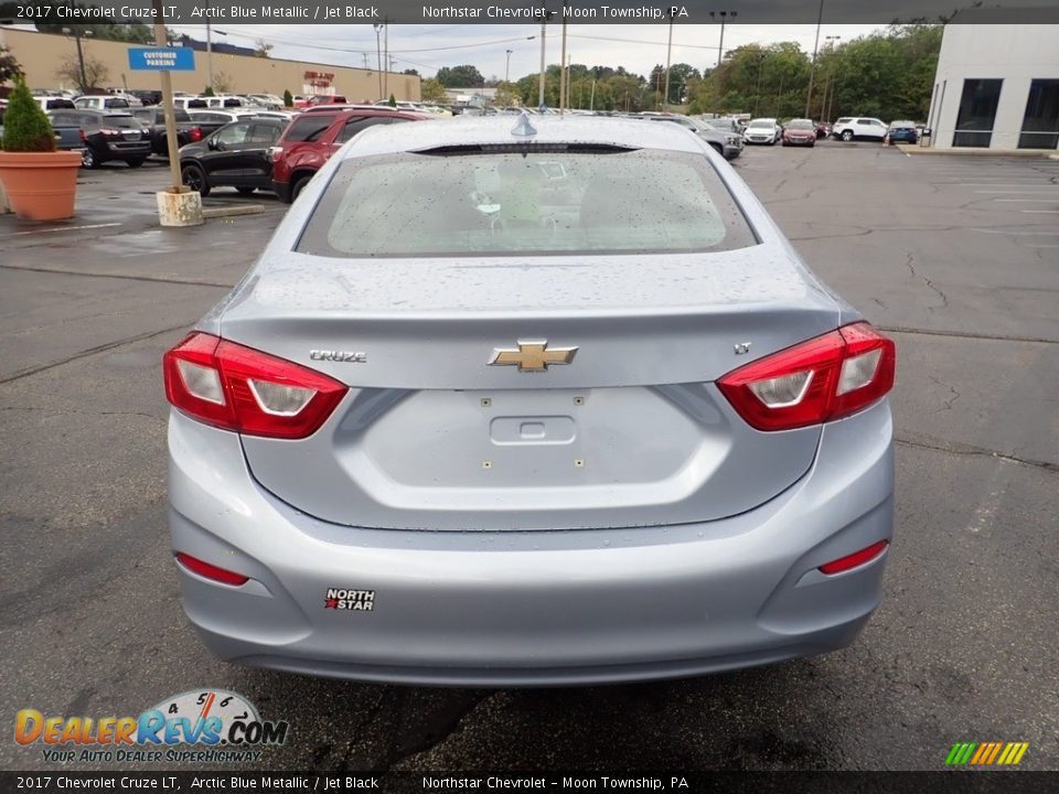 2017 Chevrolet Cruze LT Arctic Blue Metallic / Jet Black Photo #6