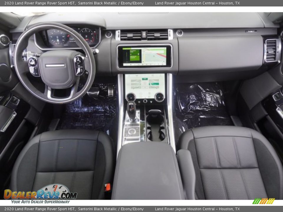2020 Land Rover Range Rover Sport HST Santorini Black Metallic / Ebony/Ebony Photo #29