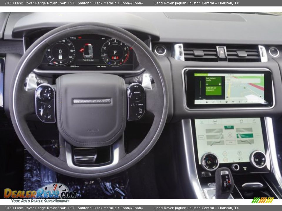 2020 Land Rover Range Rover Sport HST Santorini Black Metallic / Ebony/Ebony Photo #30