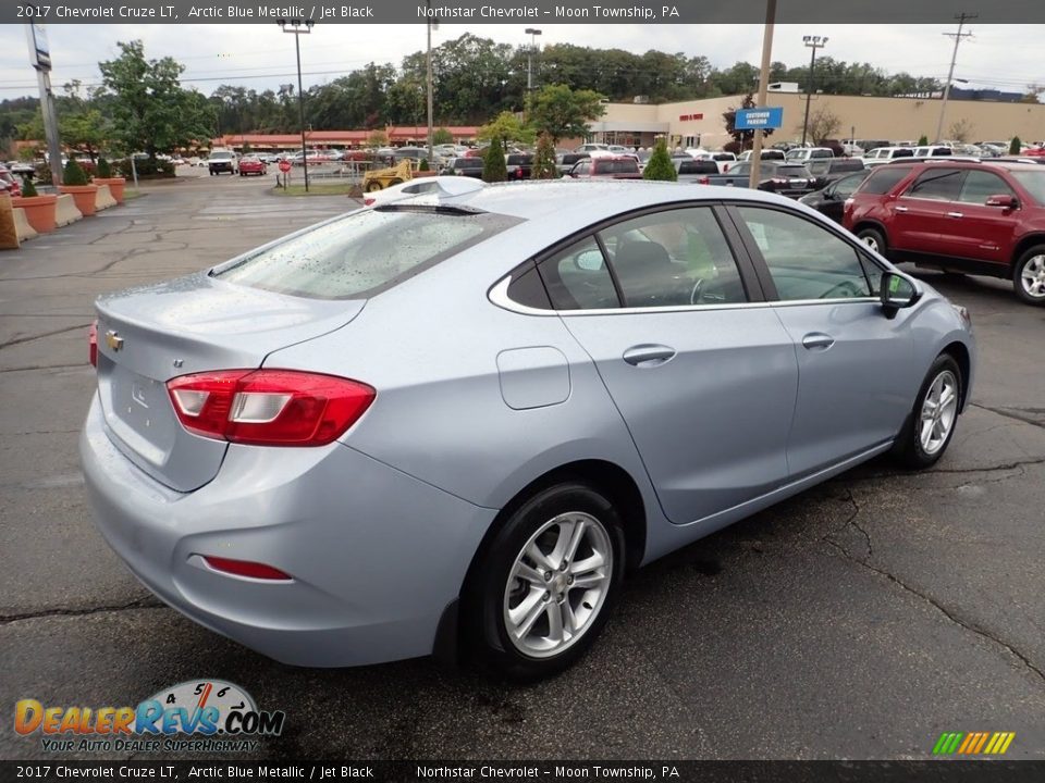 2017 Chevrolet Cruze LT Arctic Blue Metallic / Jet Black Photo #9