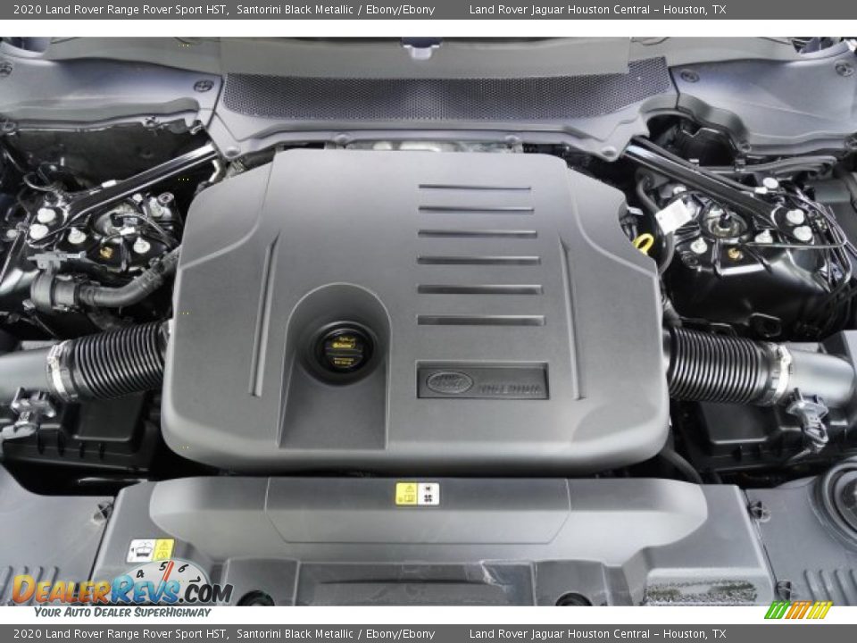 2020 Land Rover Range Rover Sport HST Santorini Black Metallic / Ebony/Ebony Photo #33