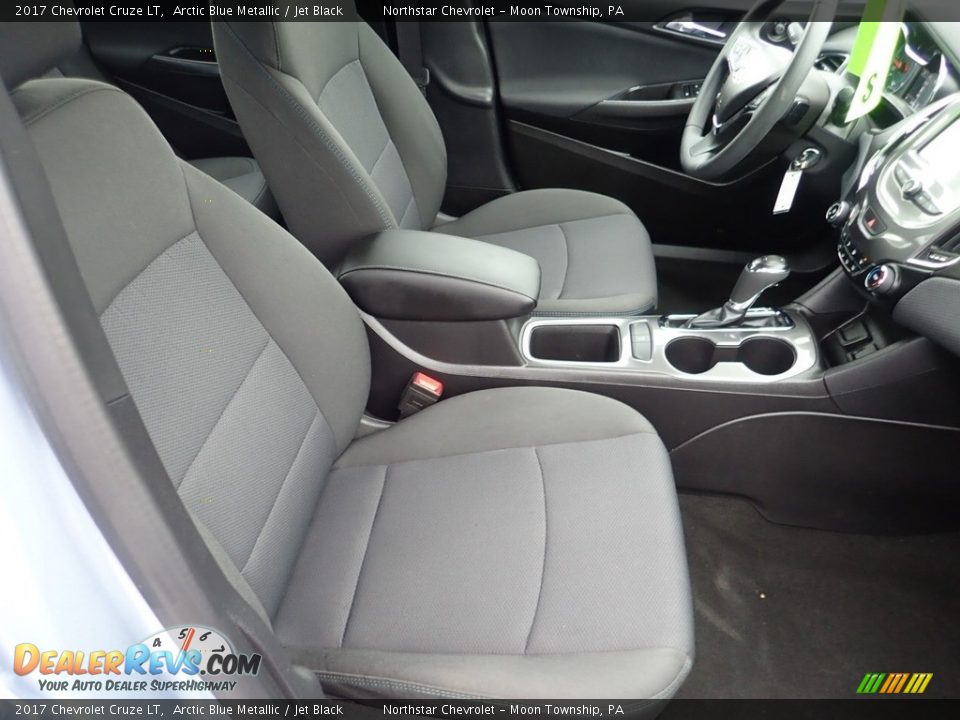 2017 Chevrolet Cruze LT Arctic Blue Metallic / Jet Black Photo #15
