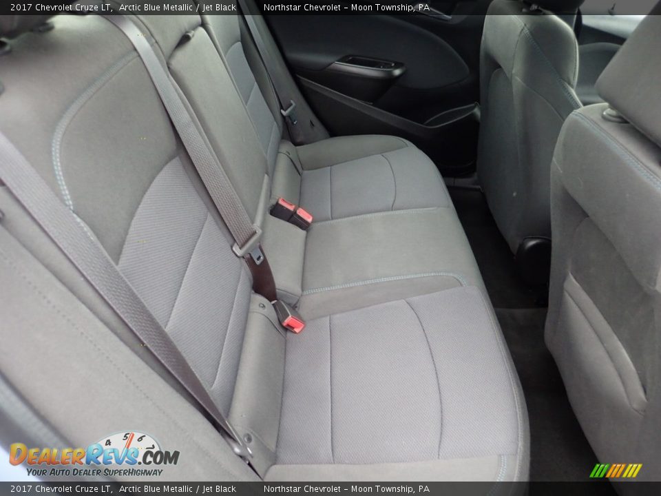 2017 Chevrolet Cruze LT Arctic Blue Metallic / Jet Black Photo #18
