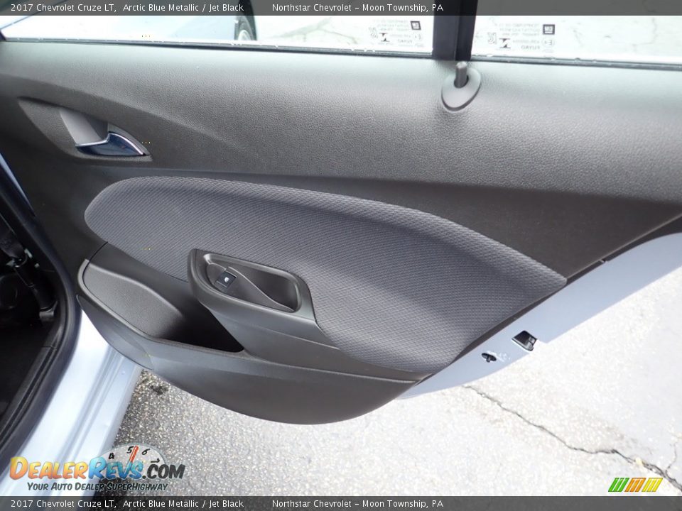 2017 Chevrolet Cruze LT Arctic Blue Metallic / Jet Black Photo #19