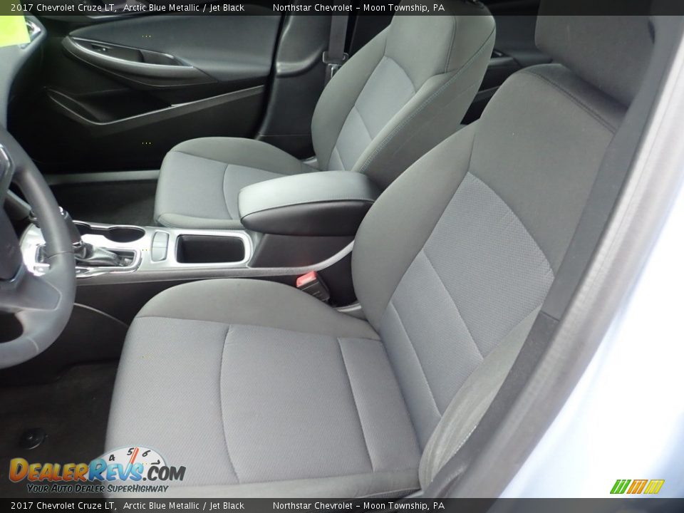 2017 Chevrolet Cruze LT Arctic Blue Metallic / Jet Black Photo #20