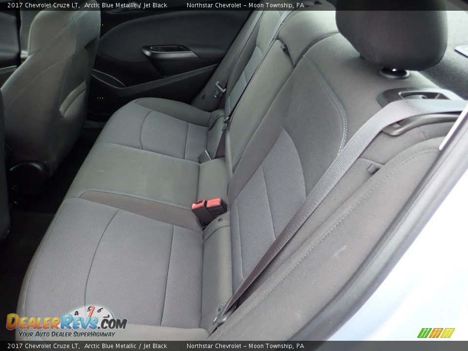 2017 Chevrolet Cruze LT Arctic Blue Metallic / Jet Black Photo #21