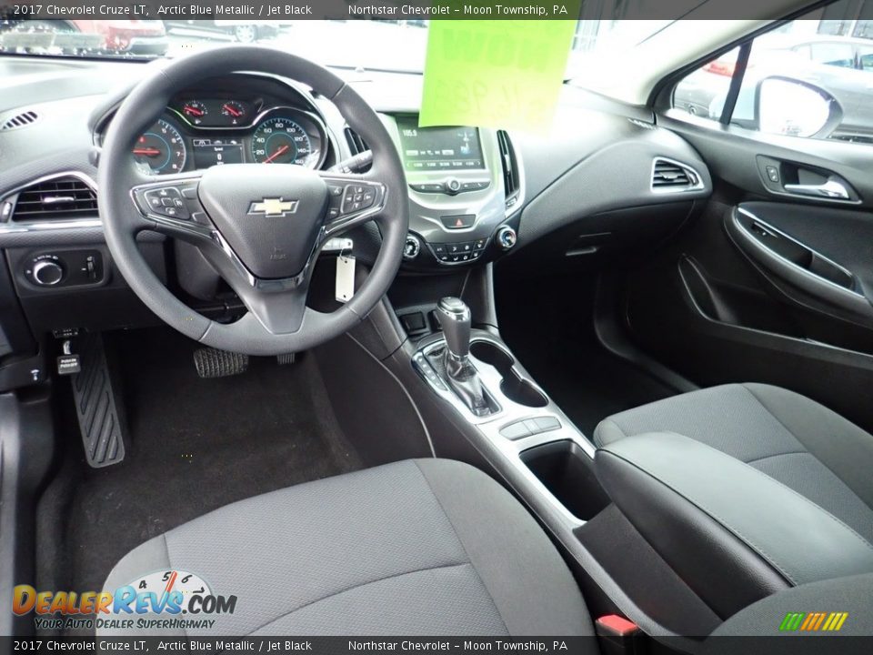 2017 Chevrolet Cruze LT Arctic Blue Metallic / Jet Black Photo #22