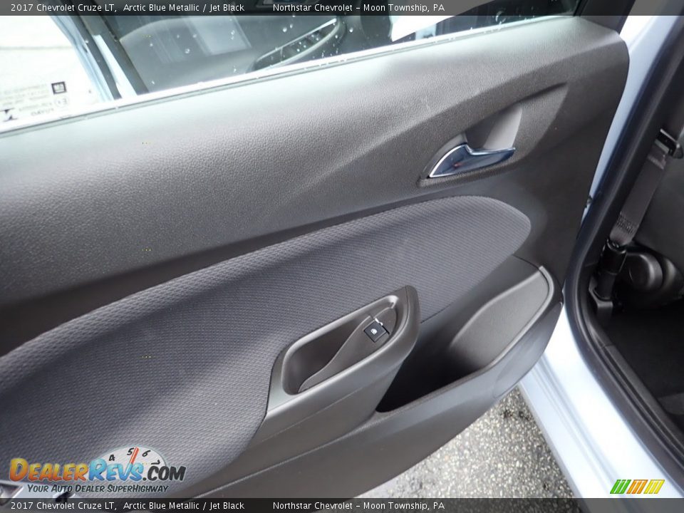 2017 Chevrolet Cruze LT Arctic Blue Metallic / Jet Black Photo #23