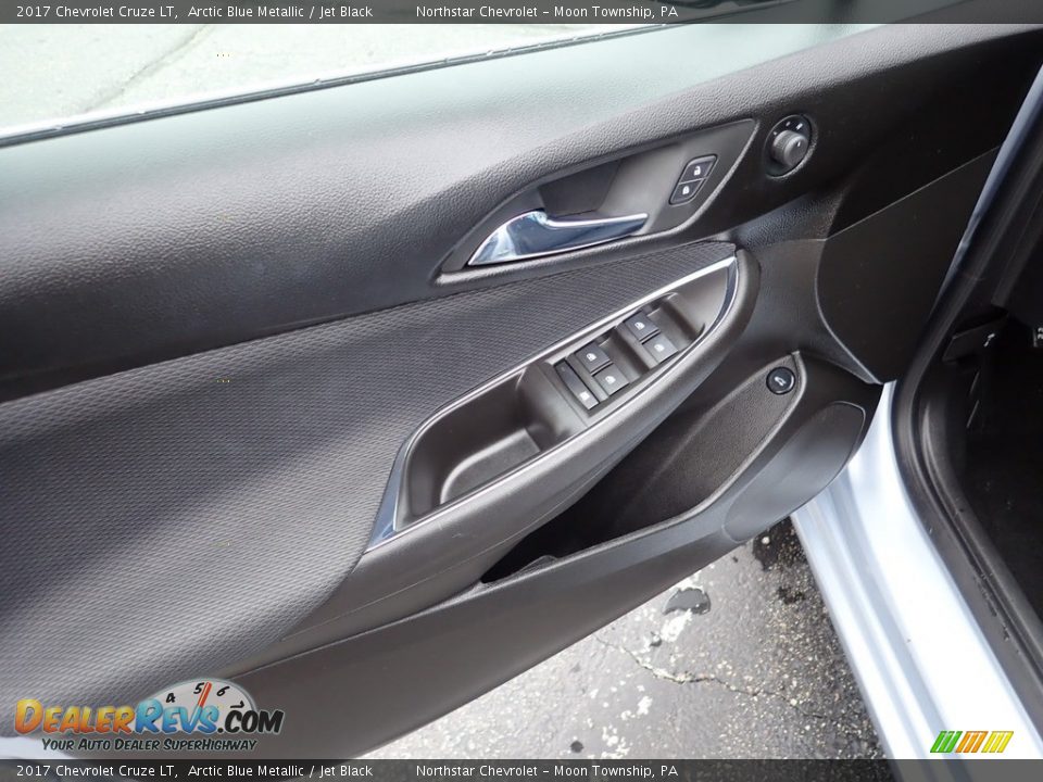 2017 Chevrolet Cruze LT Arctic Blue Metallic / Jet Black Photo #24