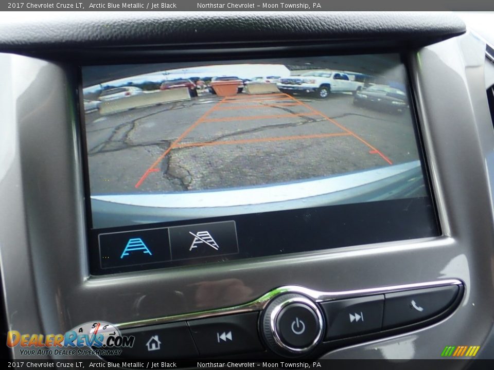 2017 Chevrolet Cruze LT Arctic Blue Metallic / Jet Black Photo #30