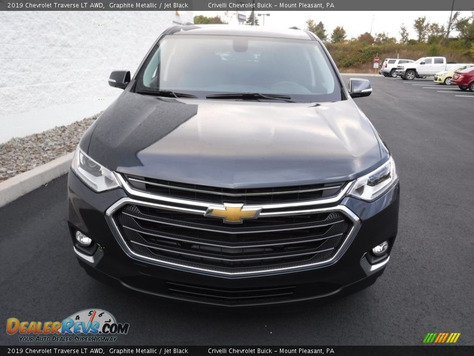 2019 Chevrolet Traverse LT AWD Graphite Metallic / Jet Black Photo #4