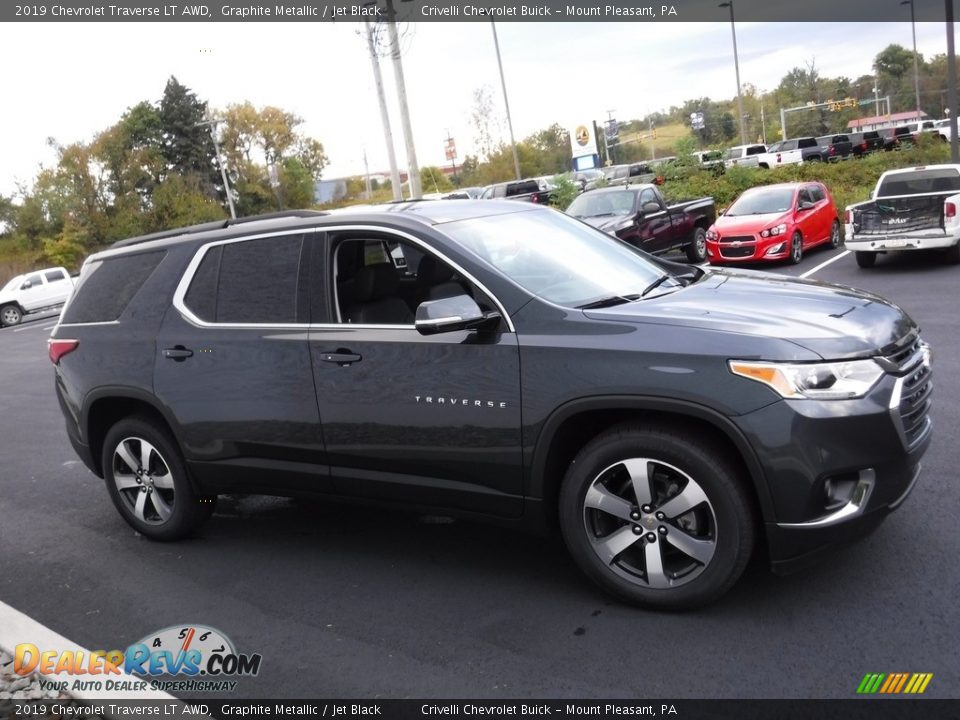 2019 Chevrolet Traverse LT AWD Graphite Metallic / Jet Black Photo #6