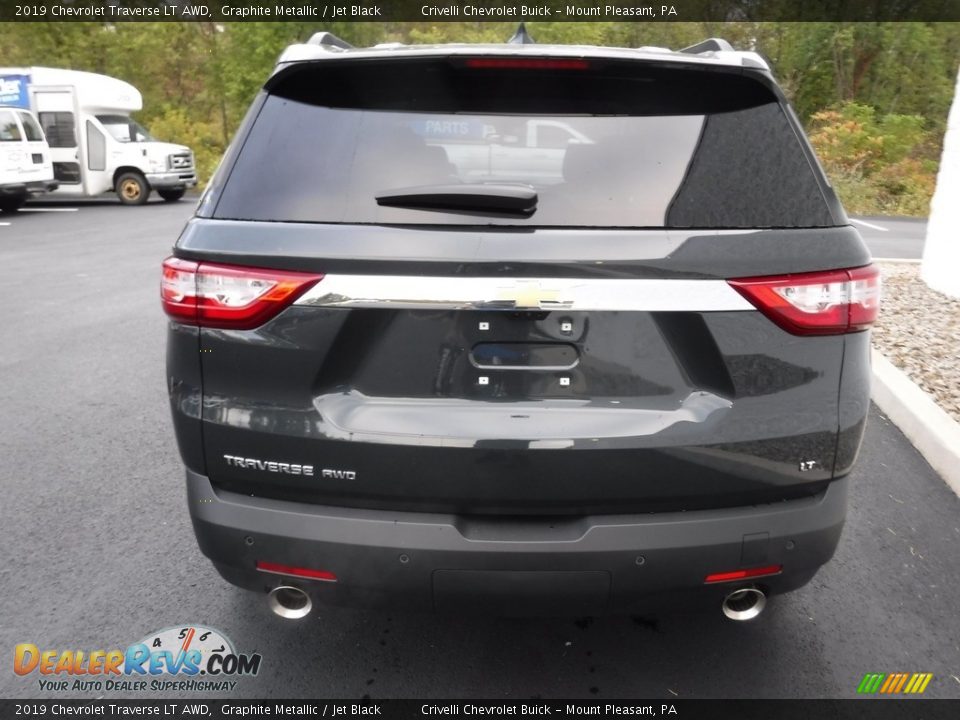 2019 Chevrolet Traverse LT AWD Graphite Metallic / Jet Black Photo #8