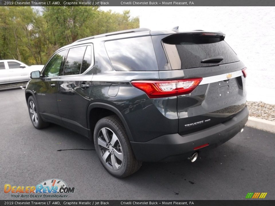 2019 Chevrolet Traverse LT AWD Graphite Metallic / Jet Black Photo #9