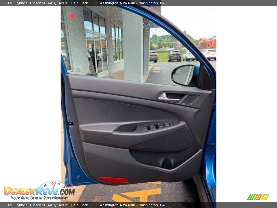 2020 Hyundai Tucson SE AWD Aqua Blue / Black Photo #11