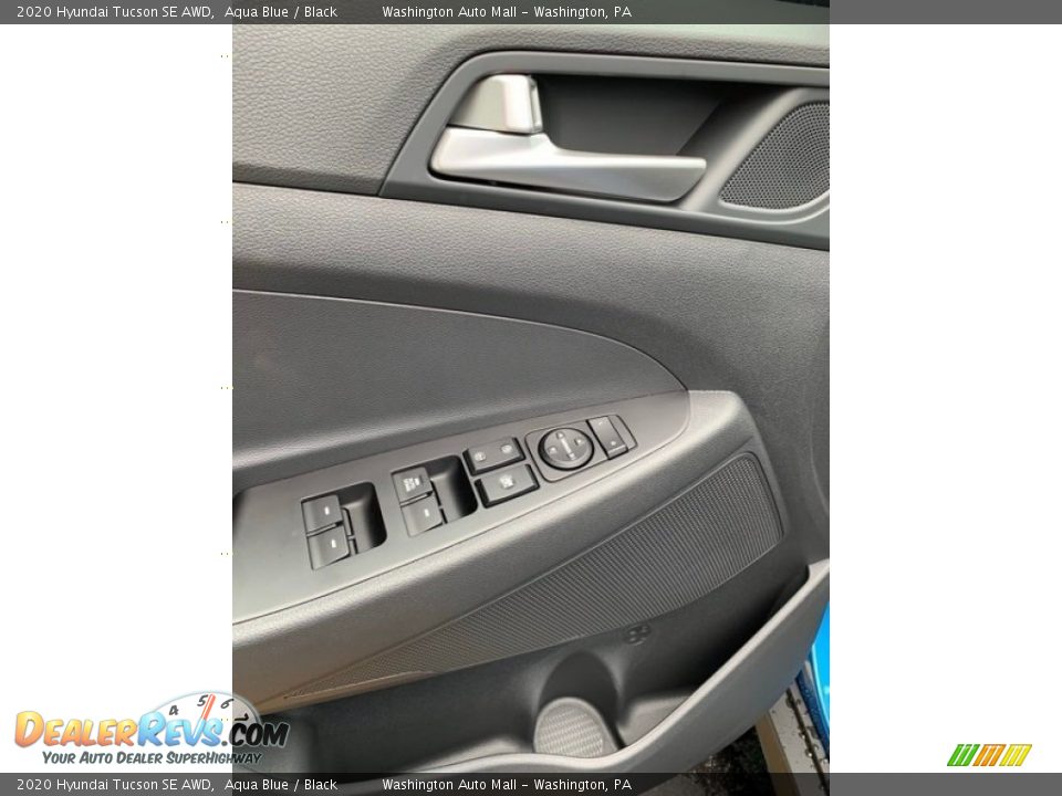 2020 Hyundai Tucson SE AWD Aqua Blue / Black Photo #12
