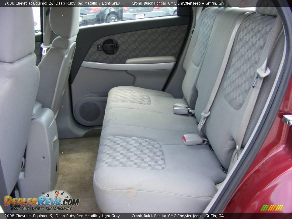 2008 Chevrolet Equinox LS Deep Ruby Red Metallic / Light Gray Photo #13