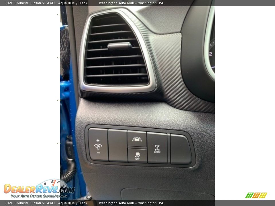 2020 Hyundai Tucson SE AWD Aqua Blue / Black Photo #13