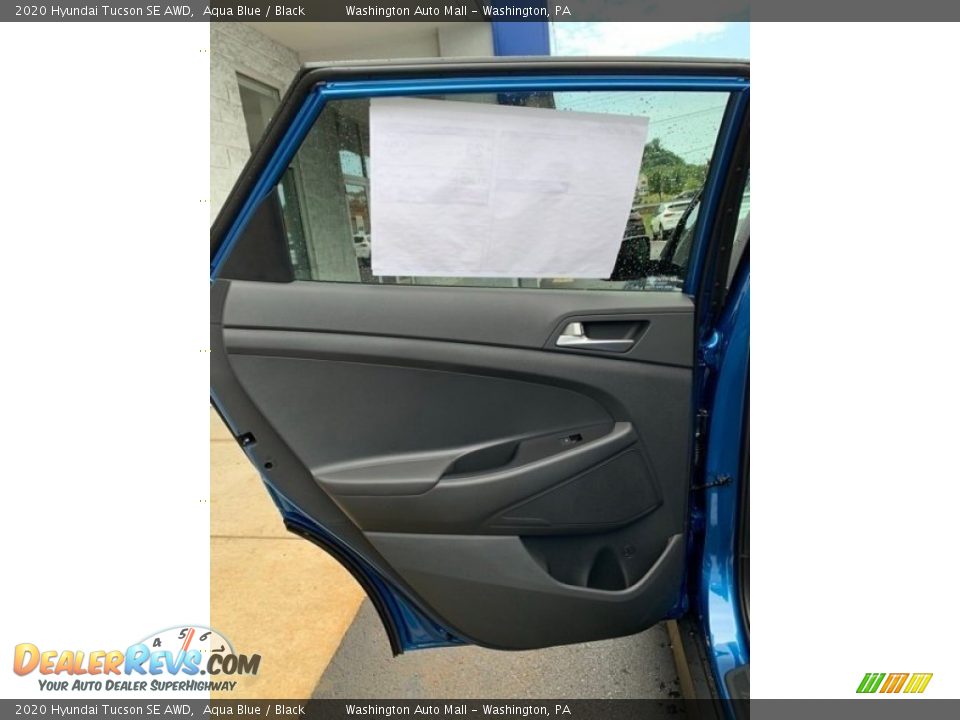 2020 Hyundai Tucson SE AWD Aqua Blue / Black Photo #17
