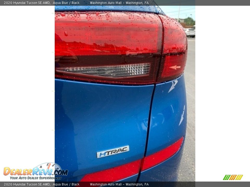 2020 Hyundai Tucson SE AWD Aqua Blue / Black Photo #23
