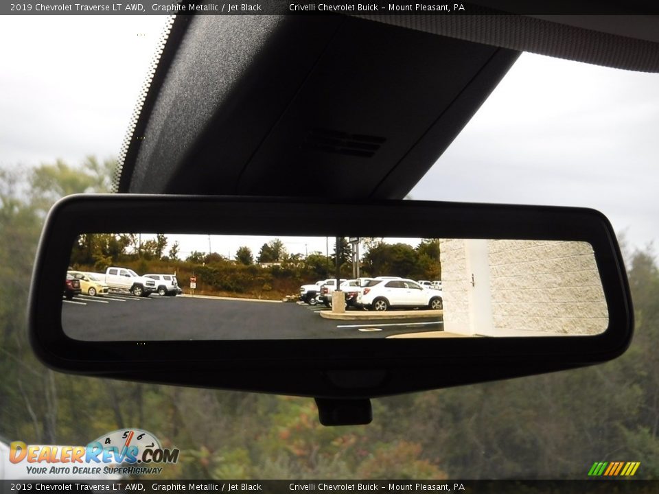 2019 Chevrolet Traverse LT AWD Graphite Metallic / Jet Black Photo #25