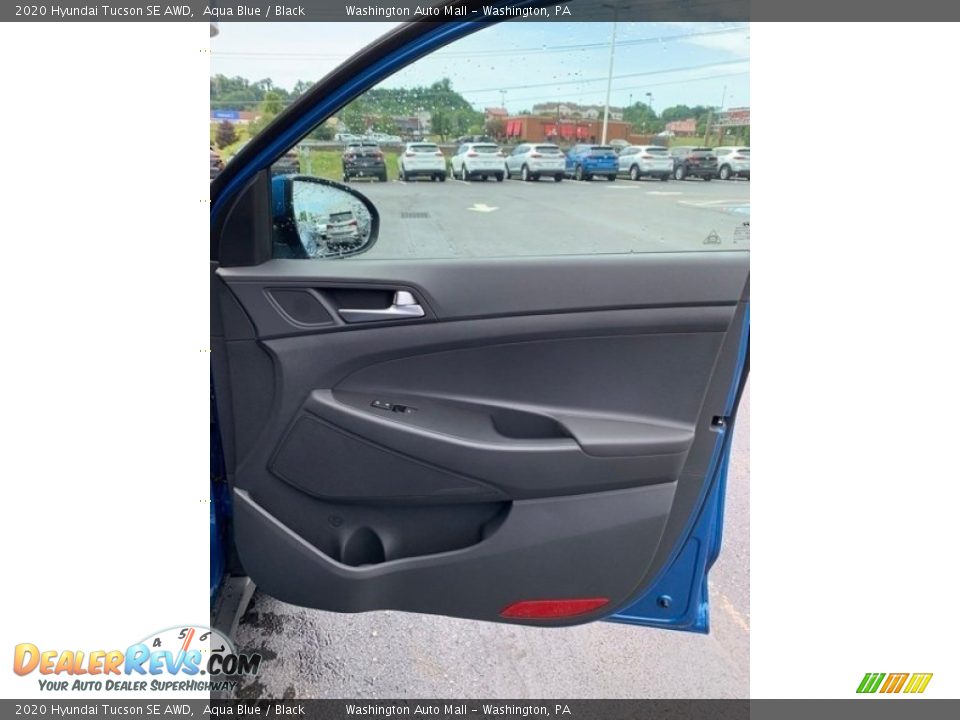 2020 Hyundai Tucson SE AWD Aqua Blue / Black Photo #27