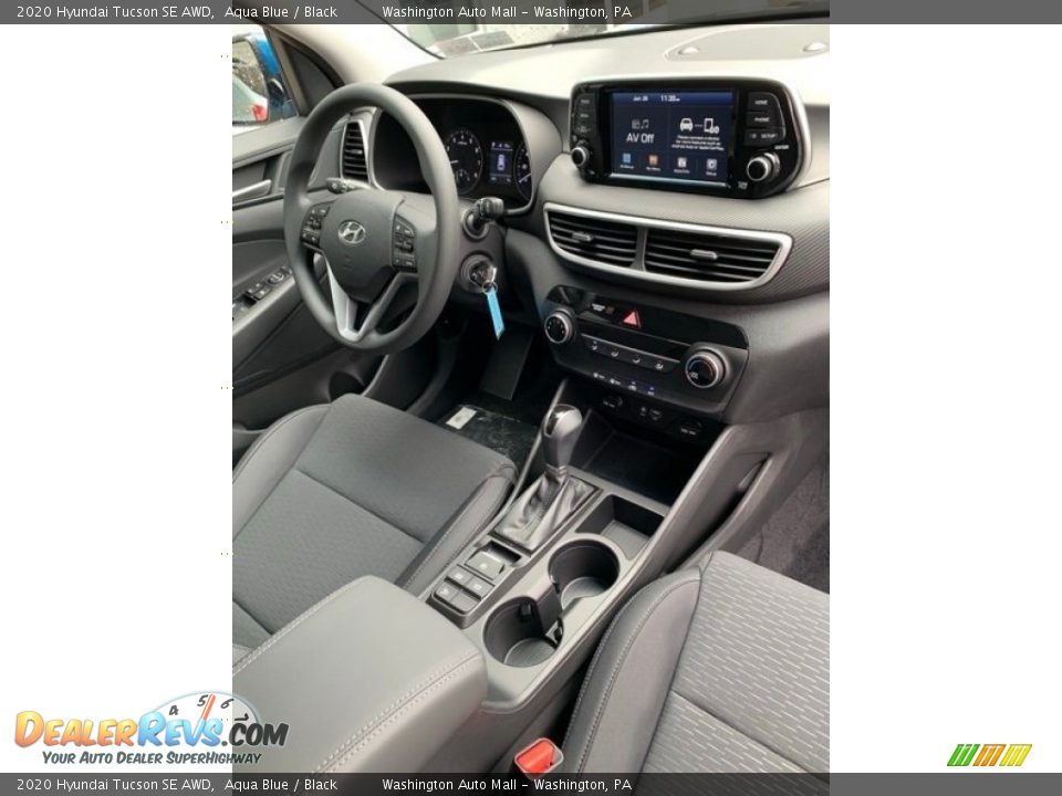 2020 Hyundai Tucson SE AWD Aqua Blue / Black Photo #29
