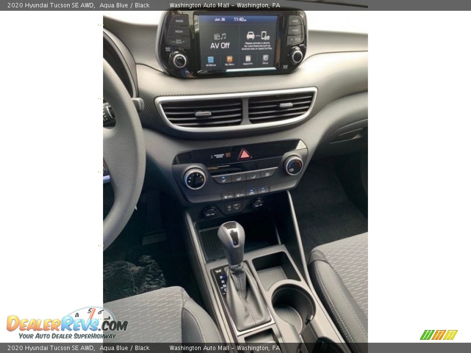 2020 Hyundai Tucson SE AWD Aqua Blue / Black Photo #32