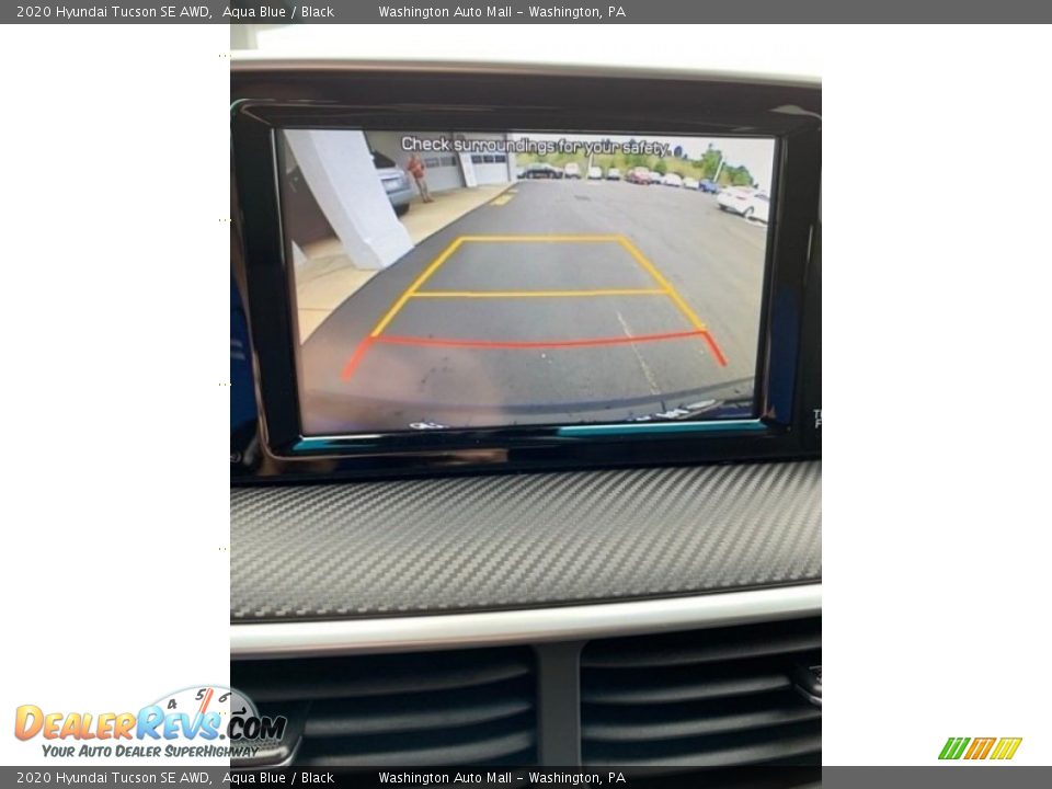 2020 Hyundai Tucson SE AWD Aqua Blue / Black Photo #33