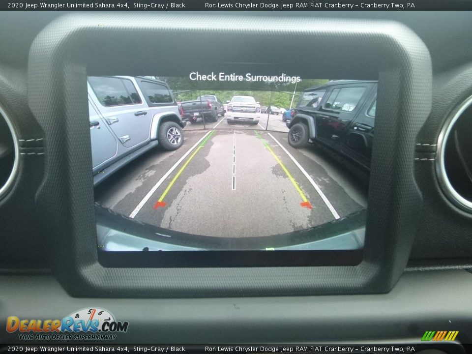 2020 Jeep Wrangler Unlimited Sahara 4x4 Sting-Gray / Black Photo #20