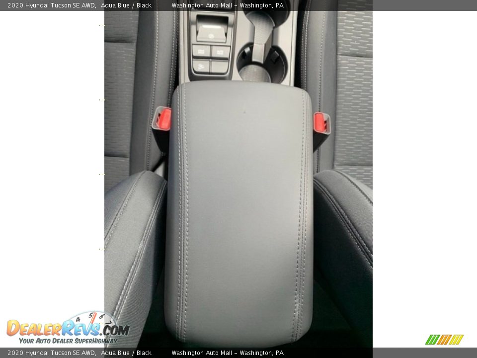 2020 Hyundai Tucson SE AWD Aqua Blue / Black Photo #35
