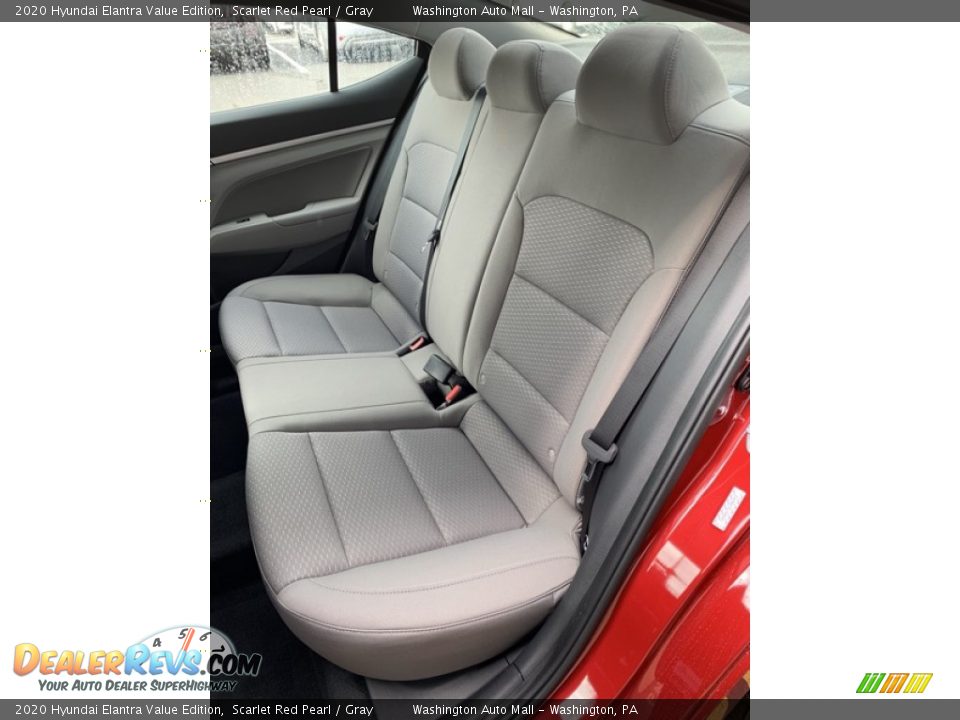 2020 Hyundai Elantra Value Edition Scarlet Red Pearl / Gray Photo #19