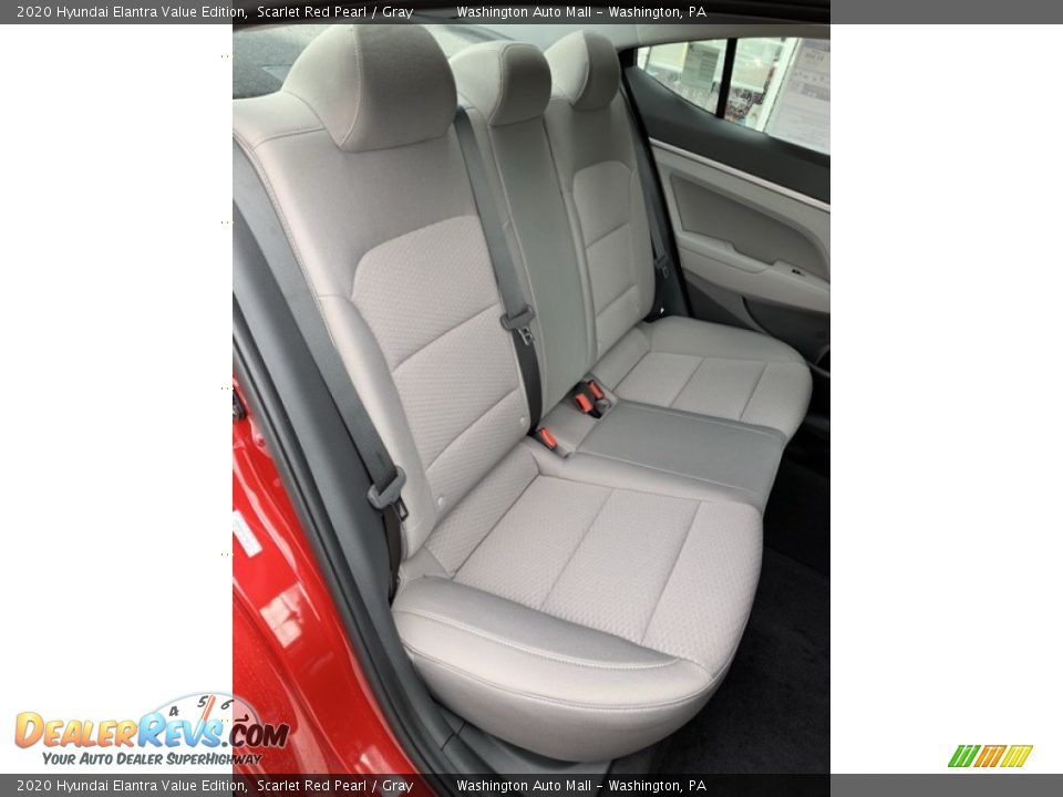 2020 Hyundai Elantra Value Edition Scarlet Red Pearl / Gray Photo #24