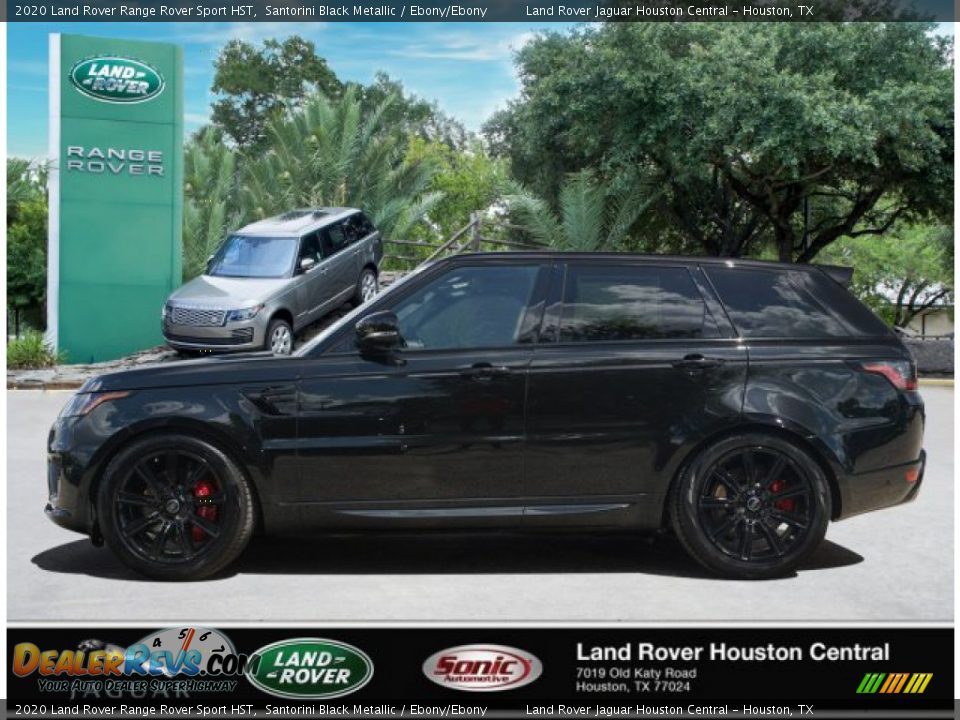 2020 Land Rover Range Rover Sport HST Santorini Black Metallic / Ebony/Ebony Photo #3