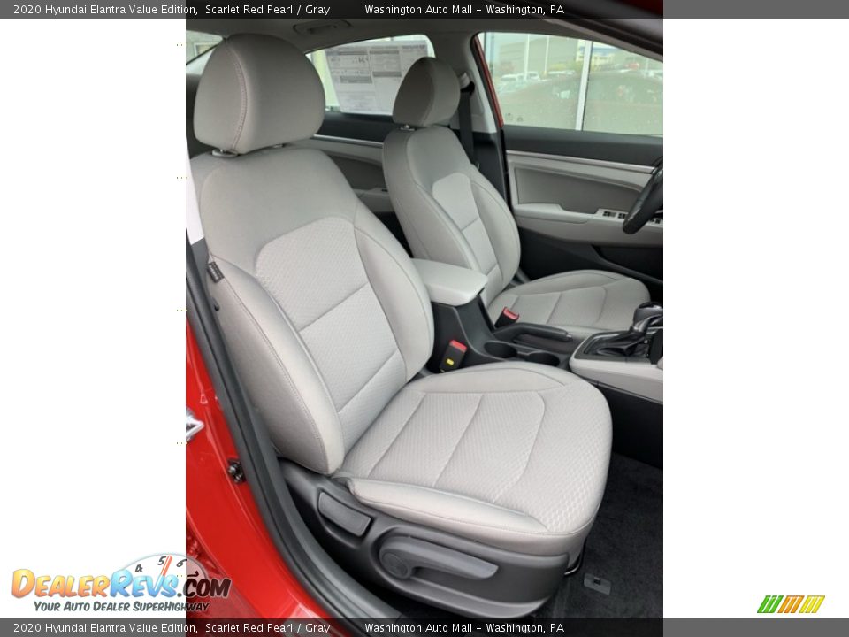 2020 Hyundai Elantra Value Edition Scarlet Red Pearl / Gray Photo #27