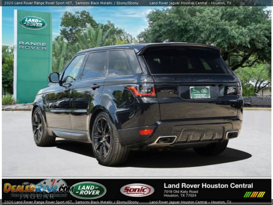 2020 Land Rover Range Rover Sport HST Santorini Black Metallic / Ebony/Ebony Photo #4