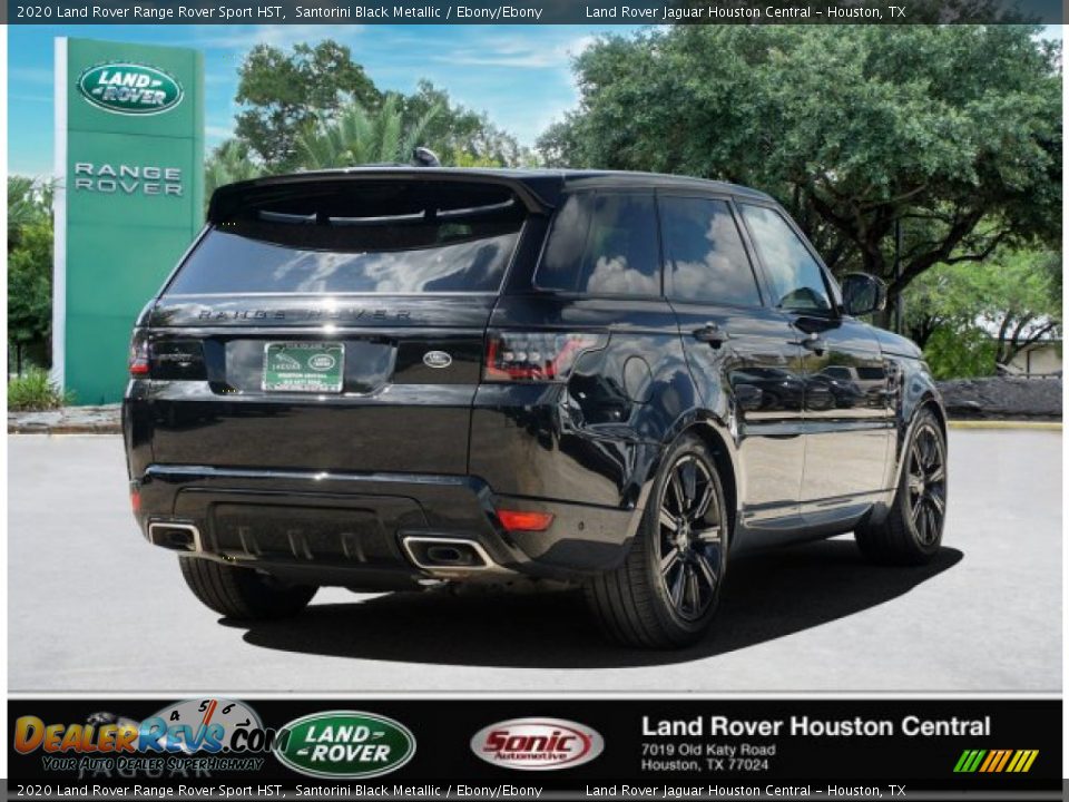 2020 Land Rover Range Rover Sport HST Santorini Black Metallic / Ebony/Ebony Photo #5