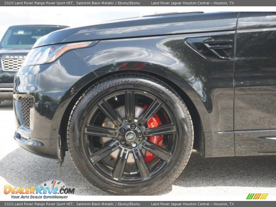 2020 Land Rover Range Rover Sport HST Santorini Black Metallic / Ebony/Ebony Photo #6