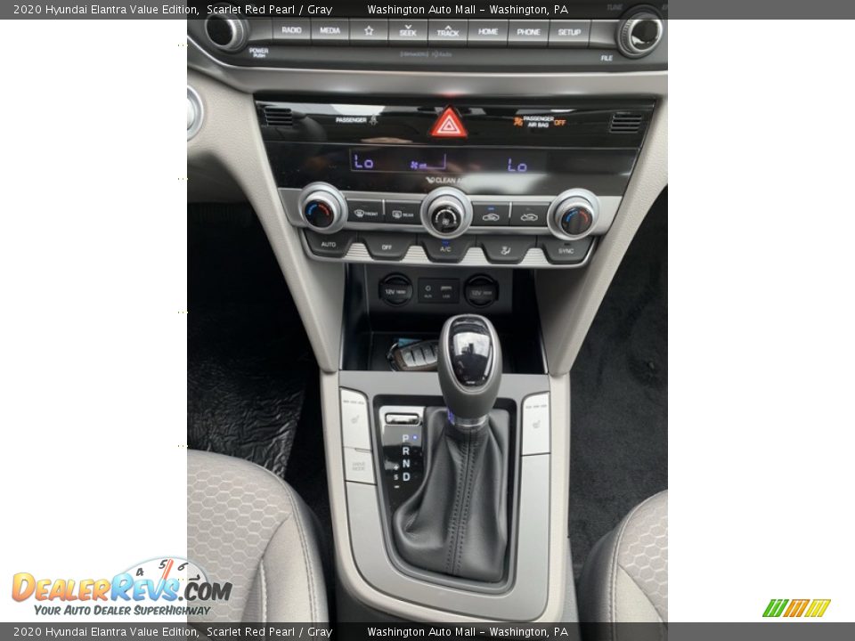 2020 Hyundai Elantra Value Edition Scarlet Red Pearl / Gray Photo #33