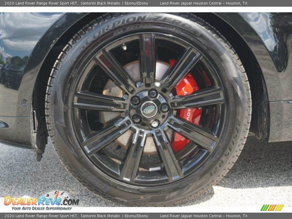 2020 Land Rover Range Rover Sport HST Santorini Black Metallic / Ebony/Ebony Photo #8