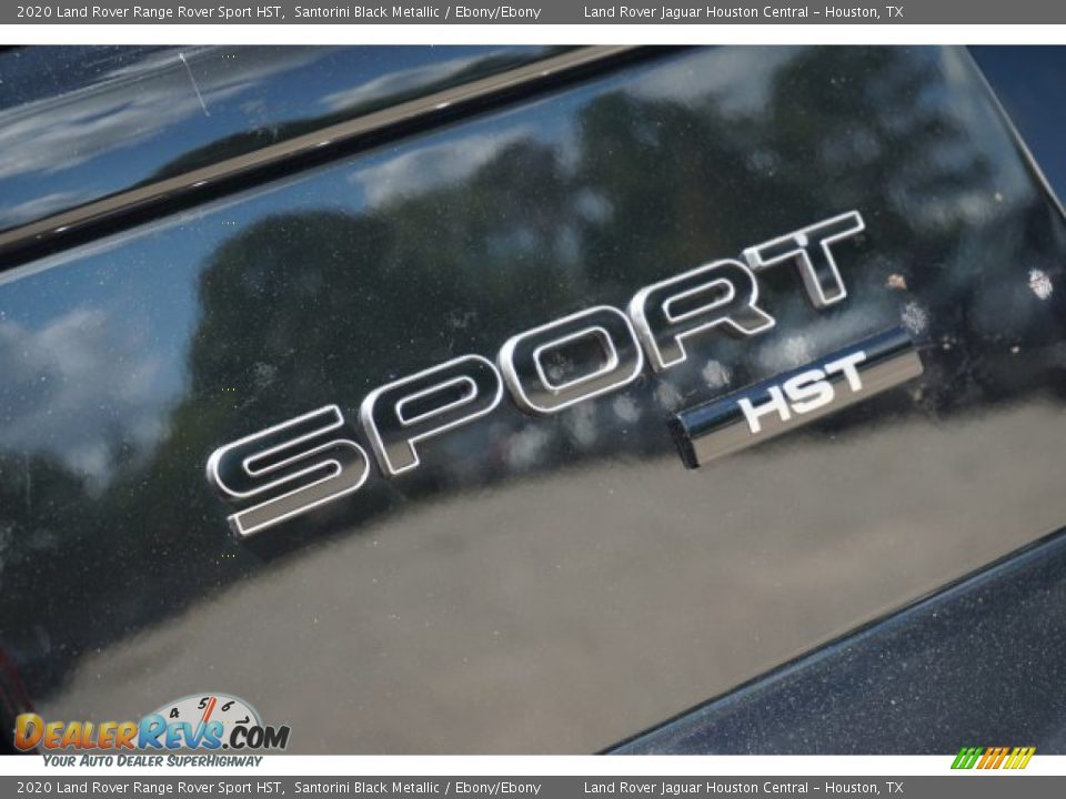 2020 Land Rover Range Rover Sport HST Santorini Black Metallic / Ebony/Ebony Photo #9