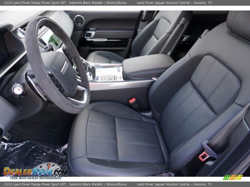 2020 Land Rover Range Rover Sport HST Santorini Black Metallic / Ebony/Ebony Photo #10