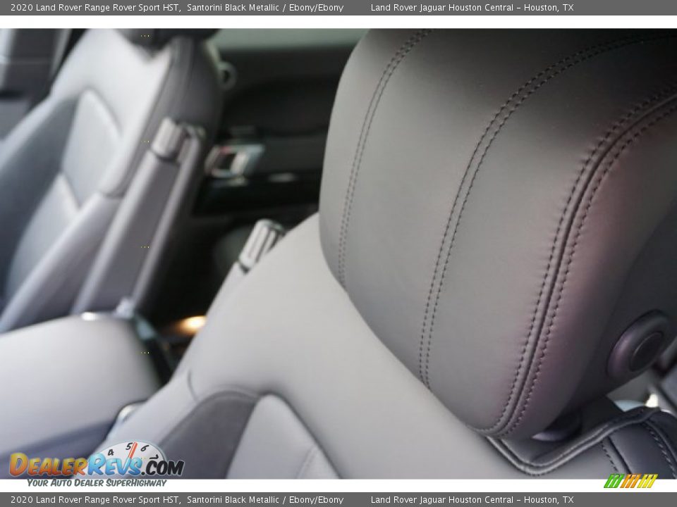 2020 Land Rover Range Rover Sport HST Santorini Black Metallic / Ebony/Ebony Photo #12