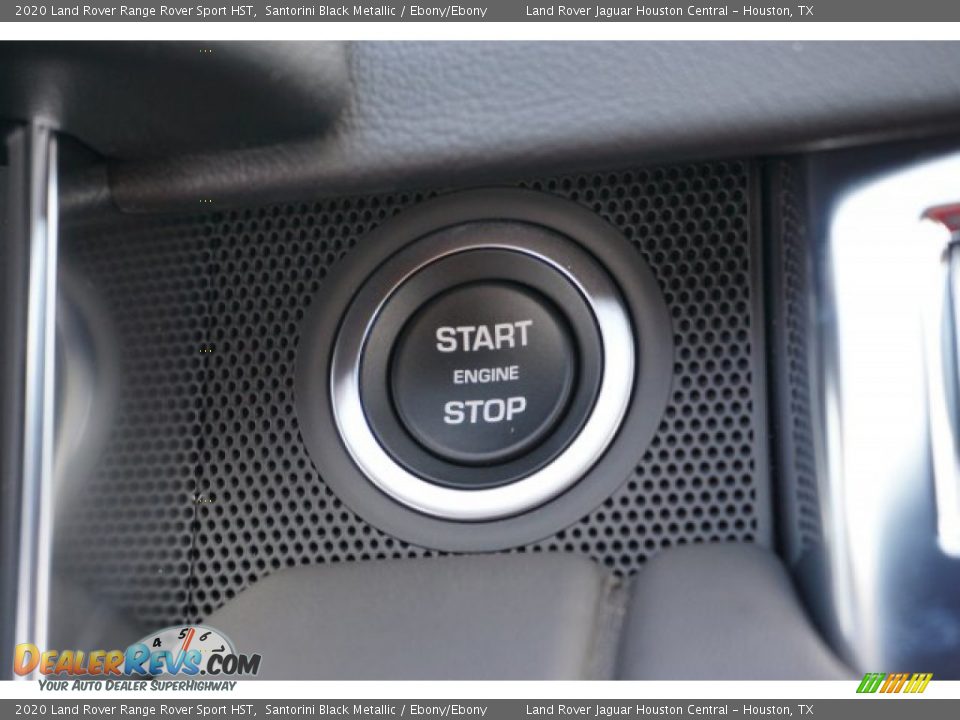 2020 Land Rover Range Rover Sport HST Santorini Black Metallic / Ebony/Ebony Photo #18